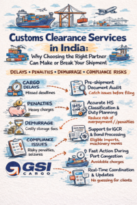 Customs Clearance Services in India – Importance of the Right Partner