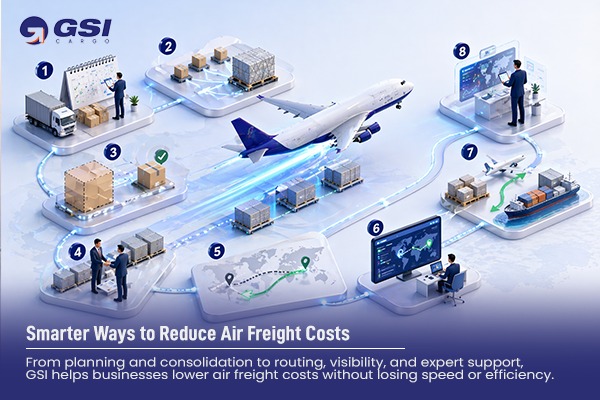 Reduce air freight costs with smart logistics planning and efficient shipping strategies