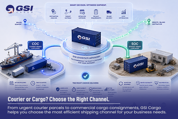 Courier vs Cargo: Difference in Shipping and Customs Clearance