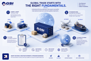 Import vs Export: Understanding Shipping Modes, HS Codes and Country of Origin